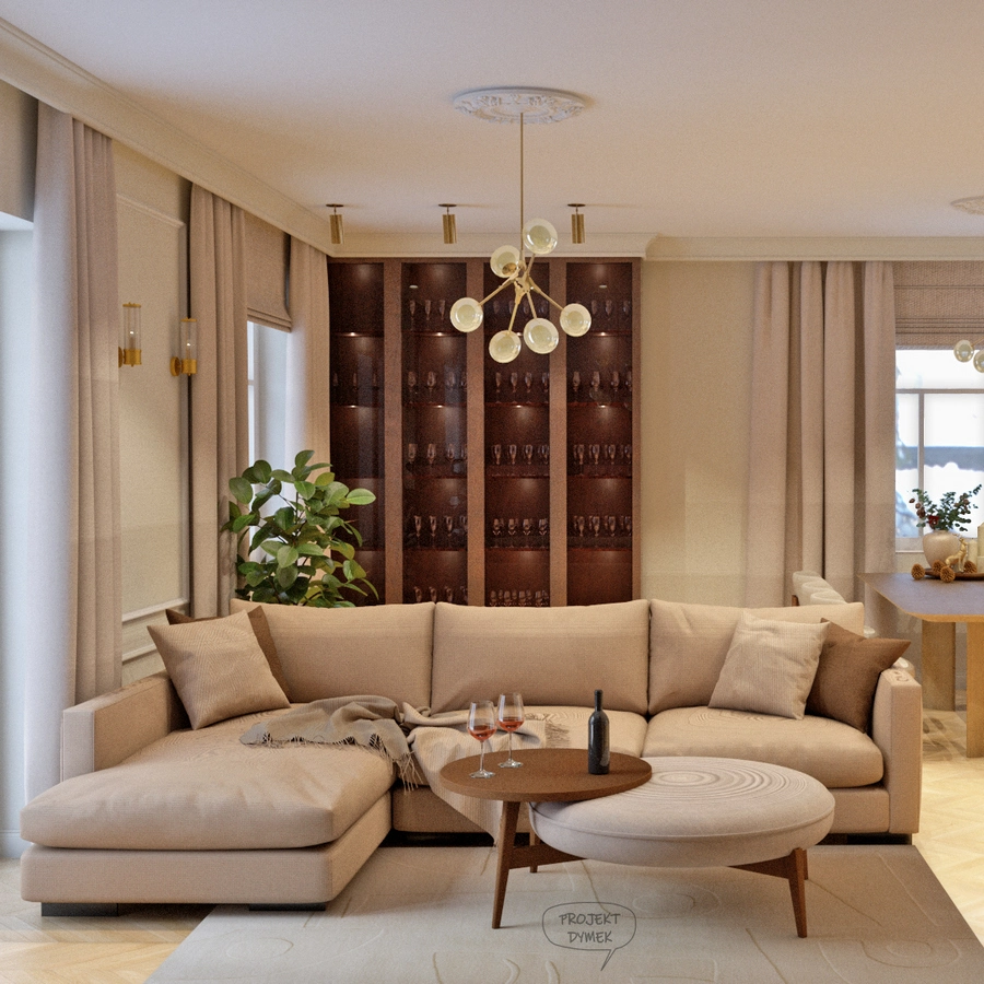 Stare Babice projektowanie wnętrz wizualizacje