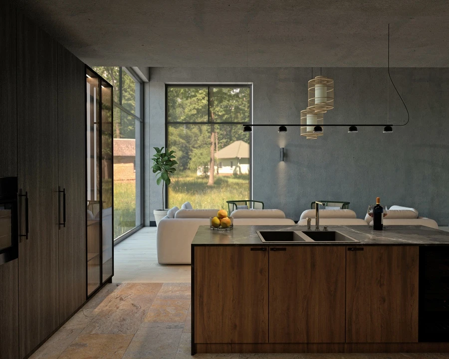 Dom w Izabelinie 2025 projektowanie wnętrz wizualizacje